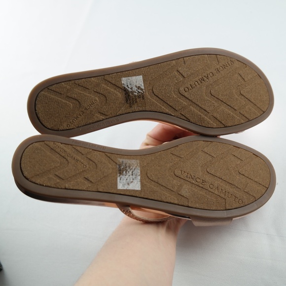 Vince Camuto Elouisa Slide Sandals Pink Bisque - Picture 4 of 4